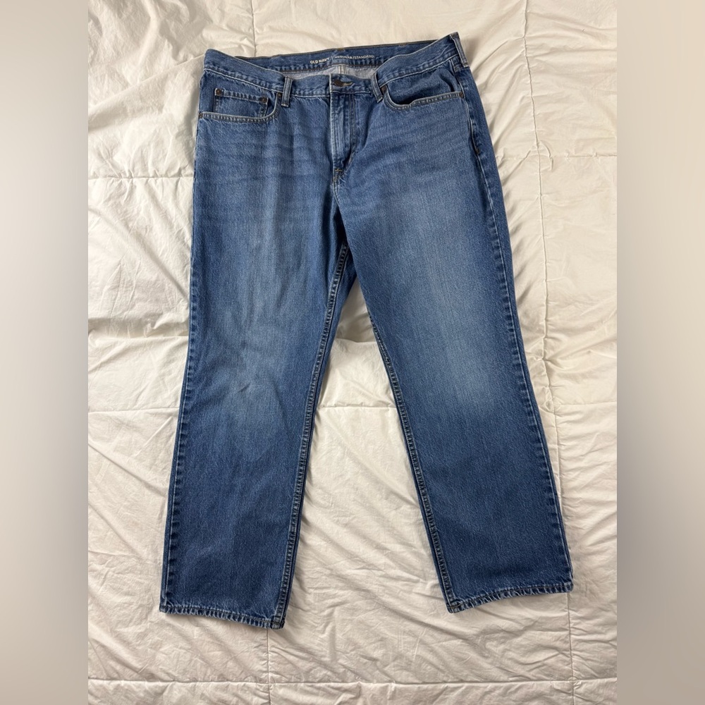 Old Navy Men's Regular Fit men’s Blue Jeans 38x30